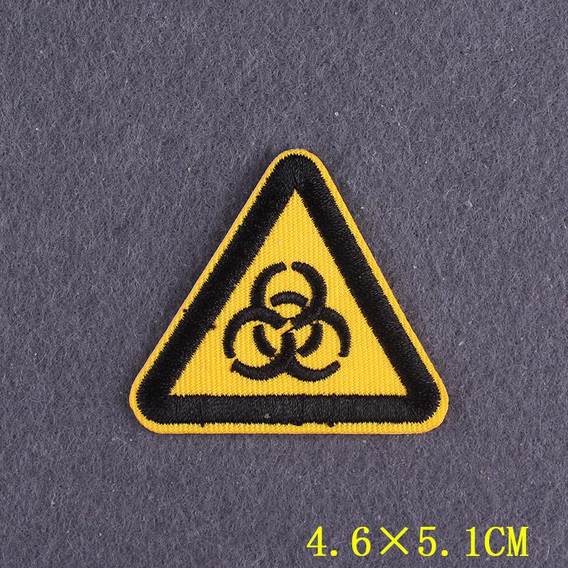 Nuclear Power Plant Radiation STALKER Factions Mercenaries Loners Atomic Power Badges Patches Chernobyl Stripes