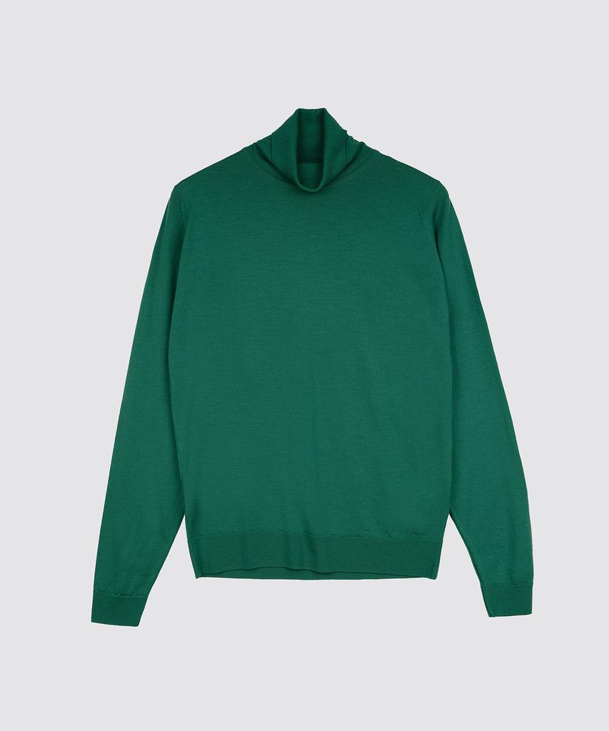 Jonseumedeulli Cherwell Merino Wool Roll Neck Knit Heritage Two 10 Colors