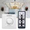 150W AC 110V/220V With 12 Keys IR Remote Control LED Dimmer Max Wall Dimmer Switch For Dimmable Light Lamp Bulb