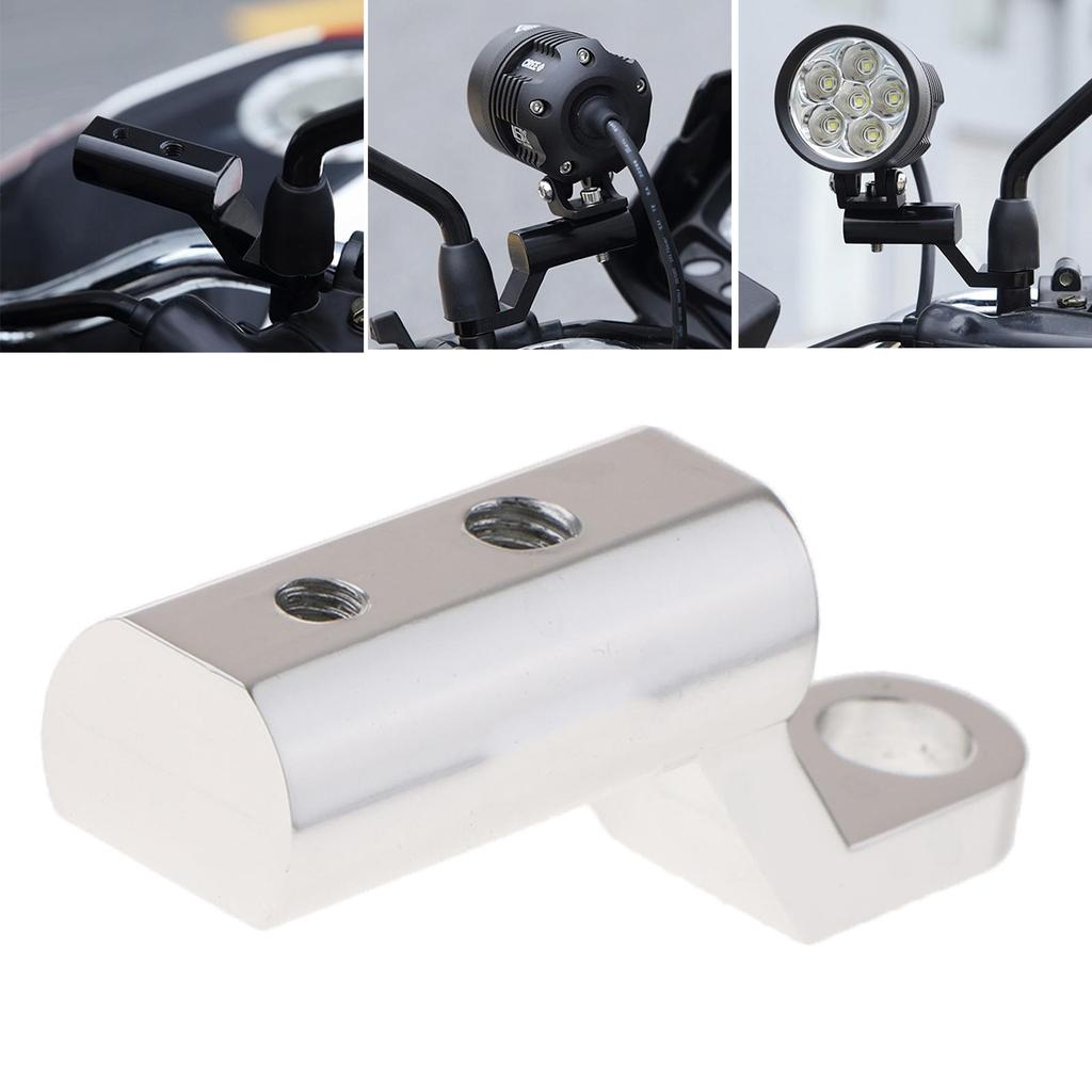 7/8' Universal Motorcycle Rearview Mirror Extender Expansion Bracket Adapter Holder Mount Handlebar Extension Stands Support