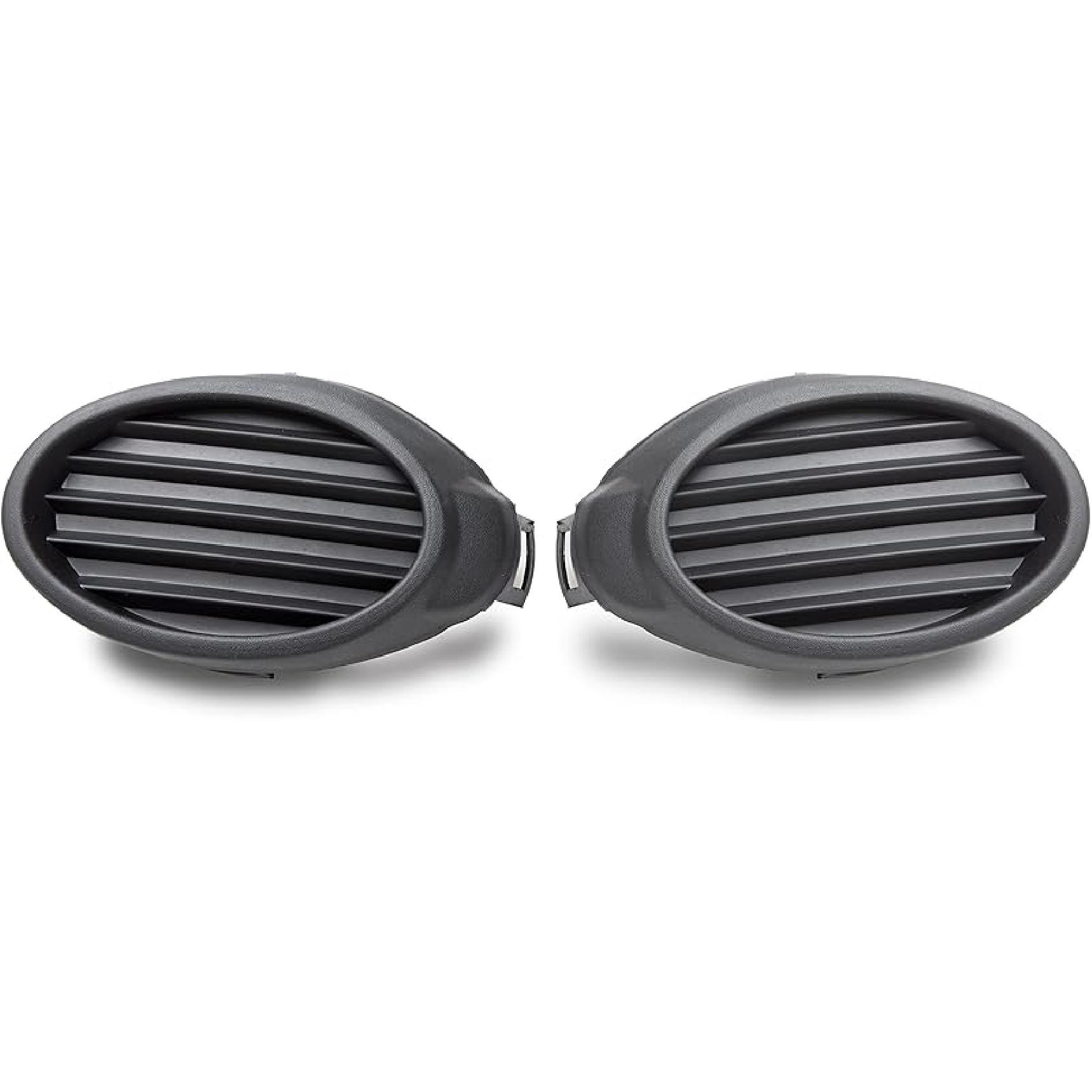 BXZ Front Fog Light Lamp Cover LH RH Pair For Ford Focus 2012 2013 2014 Left Driver Right Passenger Side Driver and Passenger Side