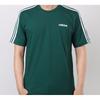 Adidas Classic 3-Stripes Training Sports Round Neck Short Sleeve T-Shirt Men Tops Dark-Green FM6230