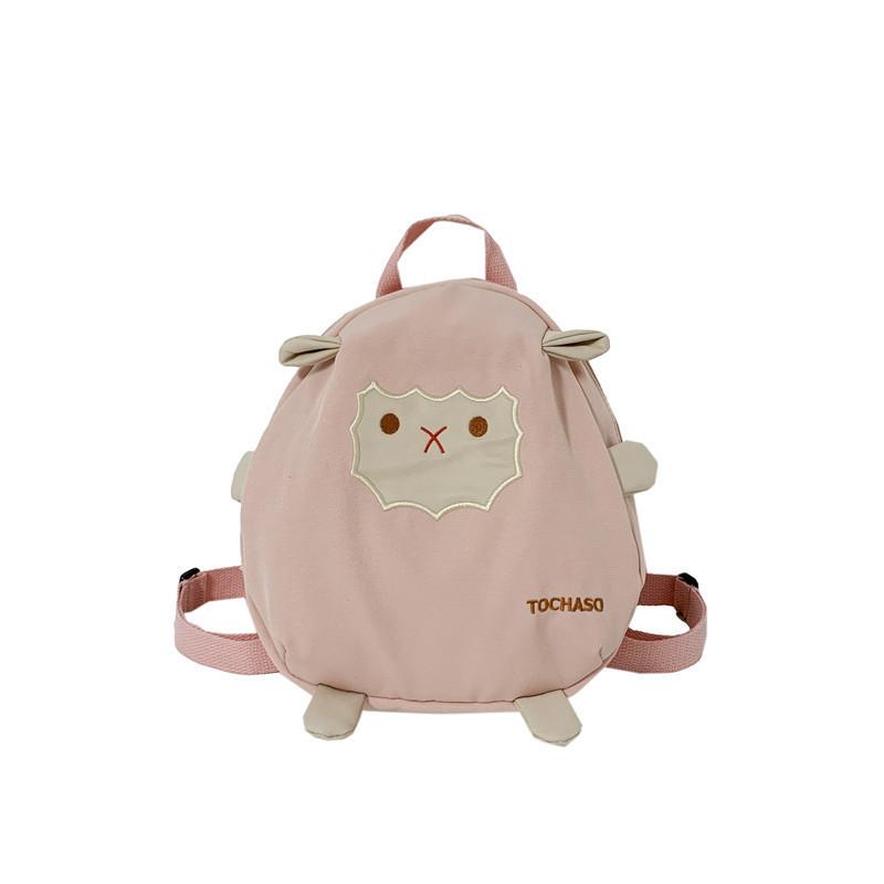 Adorable Lightweight Cartoon Lamb Backpack For Kids Ages 2 To 3 Years Old