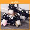 Cute Bat Plush Toy With Moon And Star Embroidery Design For Kids And Collectors