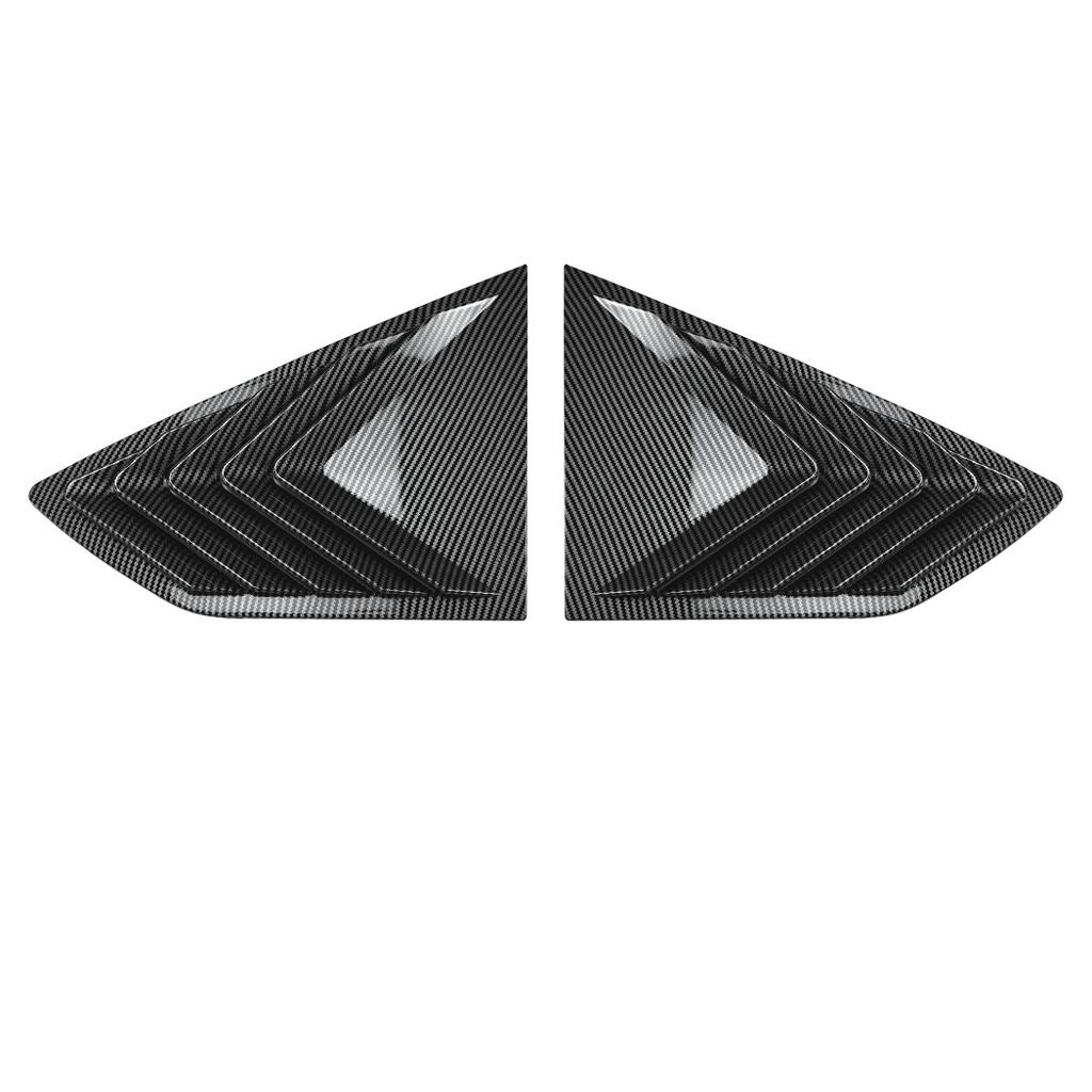 For BMW X6 G06 + Car Rear Window Side Vent Shutter Louver Cover Trim Sticker Car Accessories