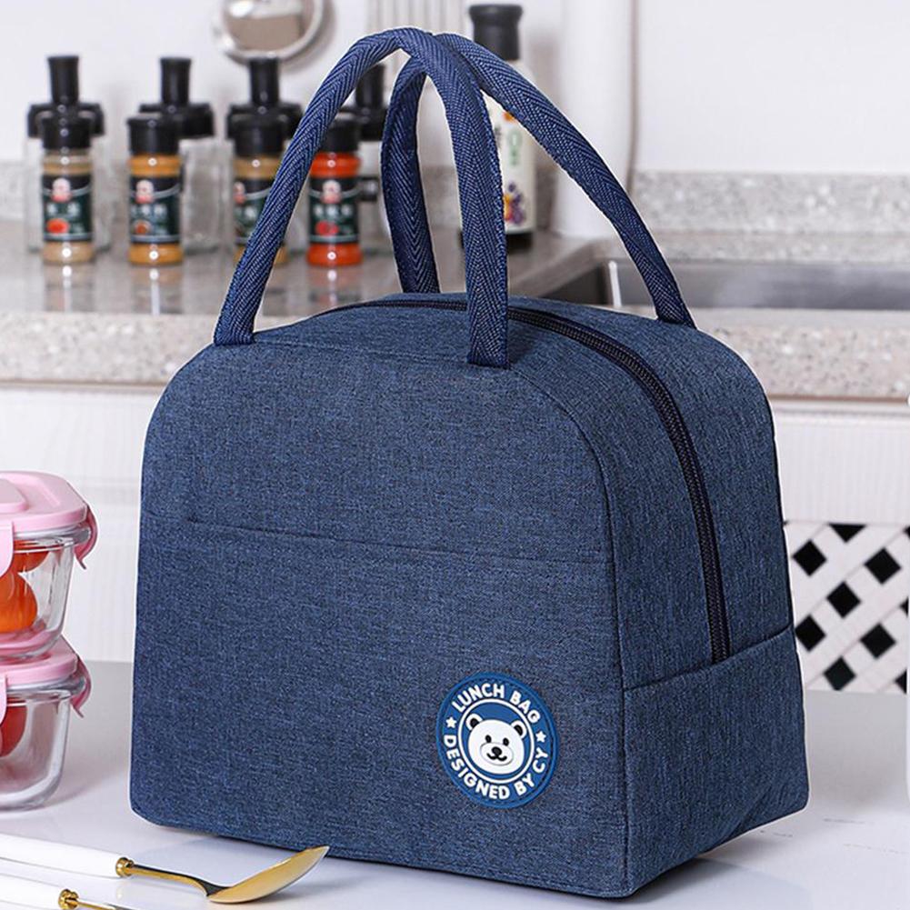 Portable Camping Insulated Lunch Bag Insulation Package Insulated Thermal Food Picnic Bags Pouch For Women Kids Children Ba I3G5