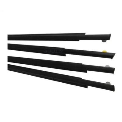 4-teilige Außenscheiben-Gummidichtungen für Subaru Forester 2009-2013 61280SC010 Glasdichtung Wetterleiste für 62280SC000 Außen Links