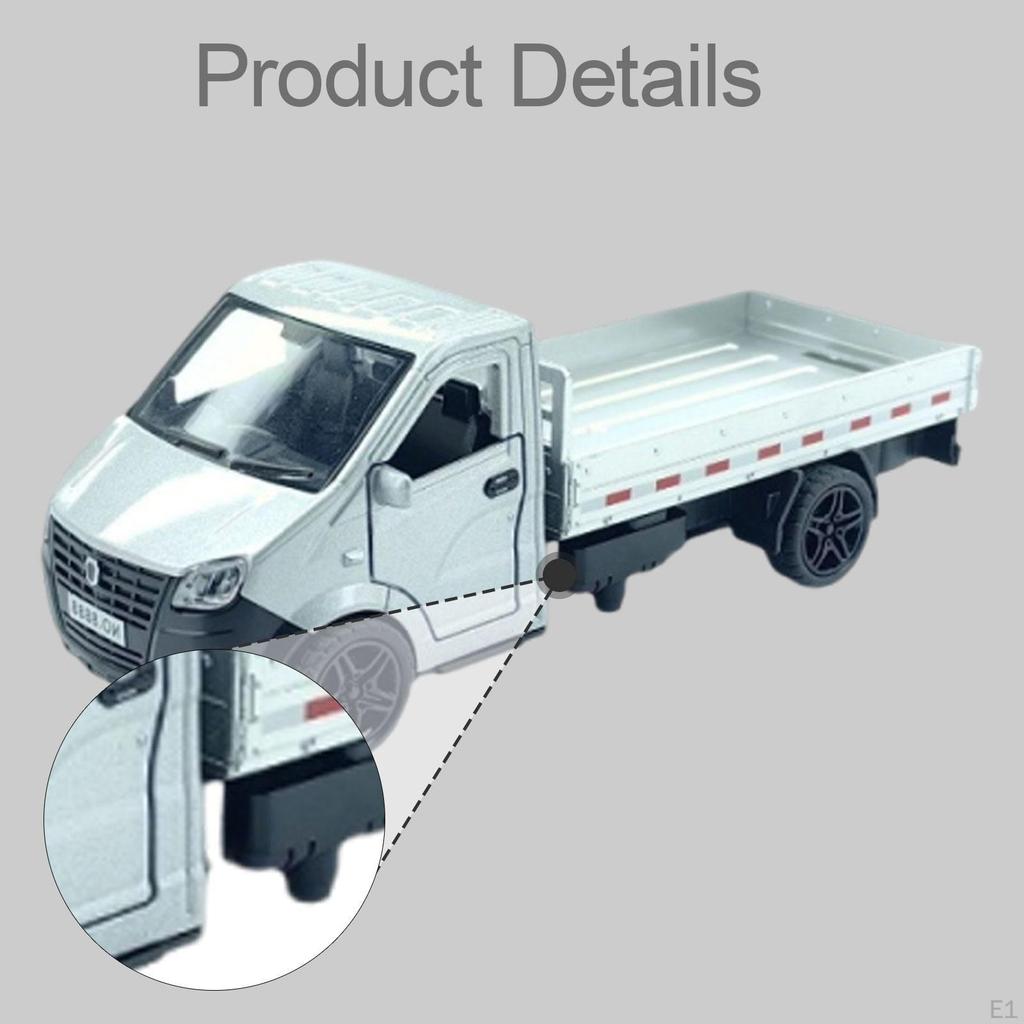Modèle de Camion en Alliage Échelle 1/36 Garçons Filles Simulation Professionnelle Léger Jouet pour Enfants Premium