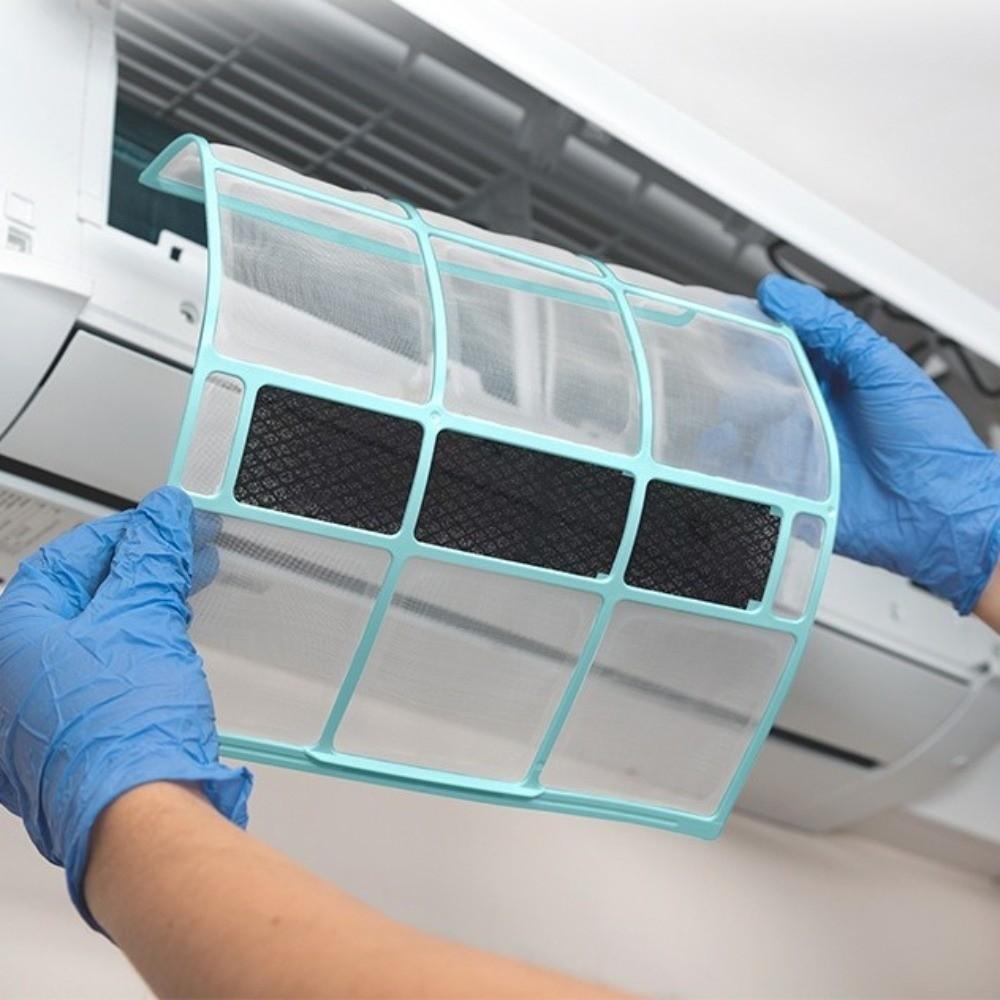 High Density Air Conditioner Filter Screen Antibacterial Thickened Outlet Air Vent Cleaning Filter Filter Air Impurities Plastic