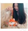 Adorable Scented Animal Plush Keychain - Bear, Fox, Puppy Toy Ornament Gift