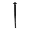 HOPESPANNER Universal 27.2x350mm Carbon Fiber Pattern Gloss Black Bicycle Seatpost Shock Absorbing Bike Saddle Post Seat Tube Carbon Fiber 1 Piece