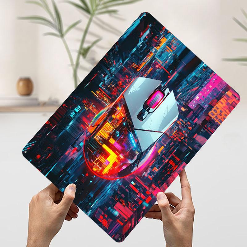 Cyberpunk Gaming Mouse Metal Poster Customized Wall Art Retro Vintage Tinplate Signs for Room Decoration At Home Decor Items