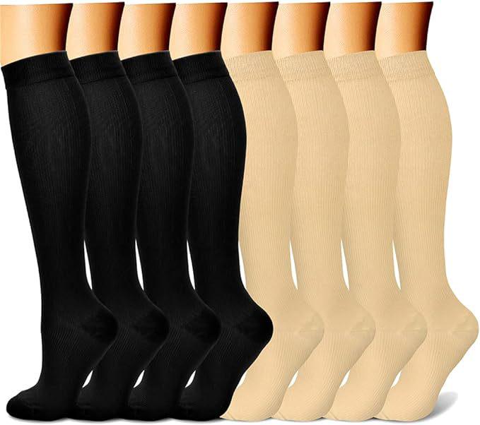Unisex Cross-Border Compression Calf & Sports Socks for Cycling, Running, Yoga