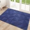 Olanly Indoor Outdoor Door Mats 50x80cm Door Mats Dirt Trapper Soft Doormats Super Absorbent Entrance Rug Non-slip Floor Mat