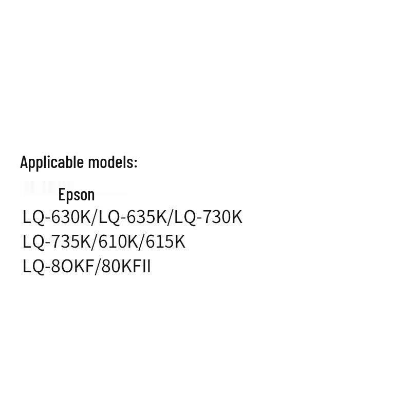 Jingcheng LQ630K/LQ730K Compatible Ribbon Cartridge for Epson Printers