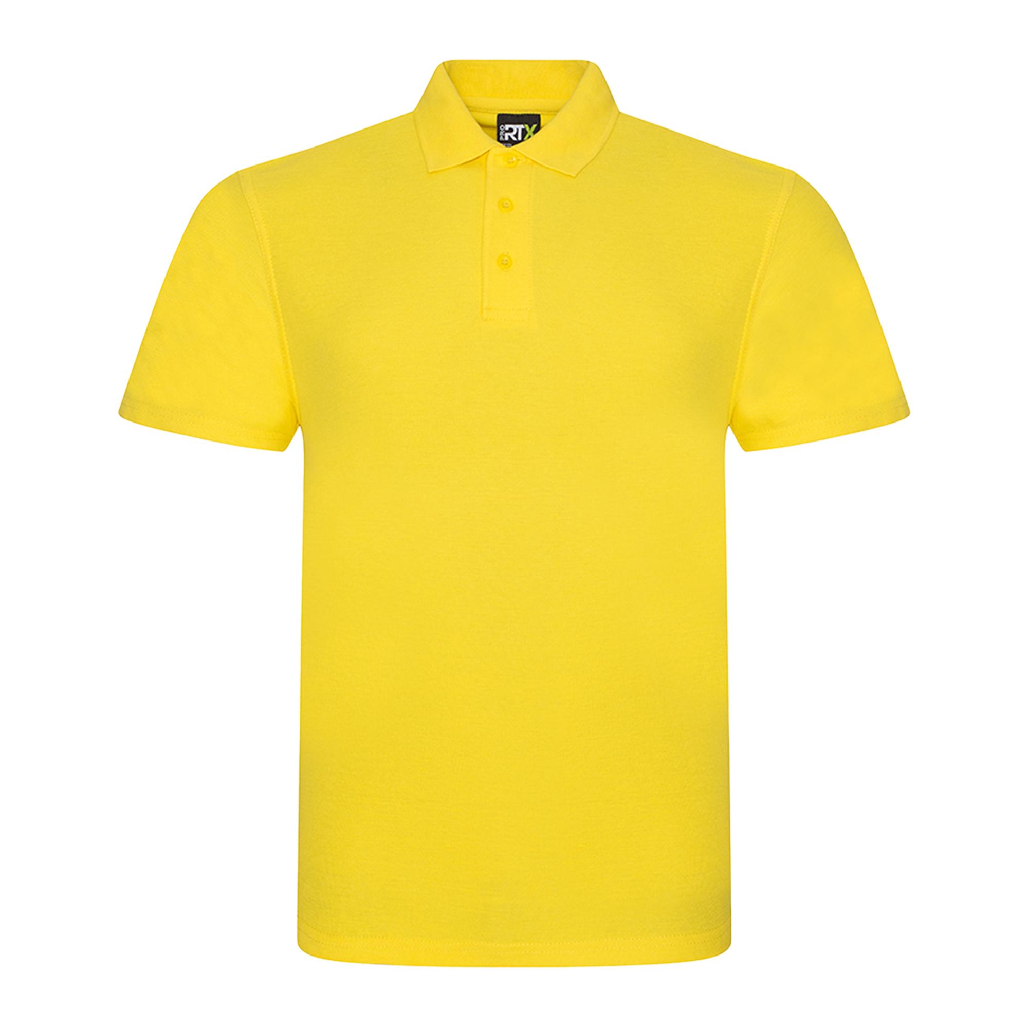 PRORTX PRO RTX Pro Pique-poloshirt voor heren L geel