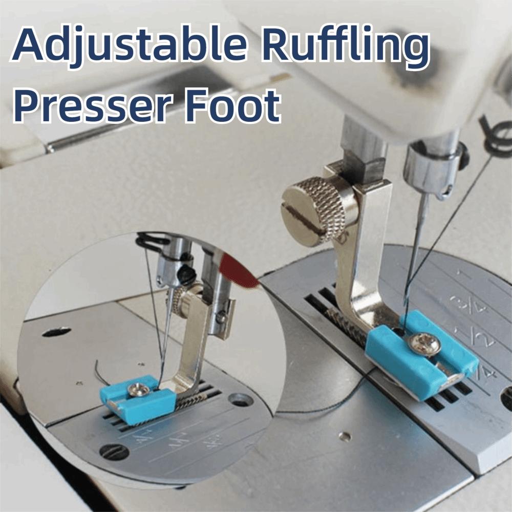 T950 Sewing Presser Foot Ruffling Presser  Fabric Gathering Attachment For Stitching