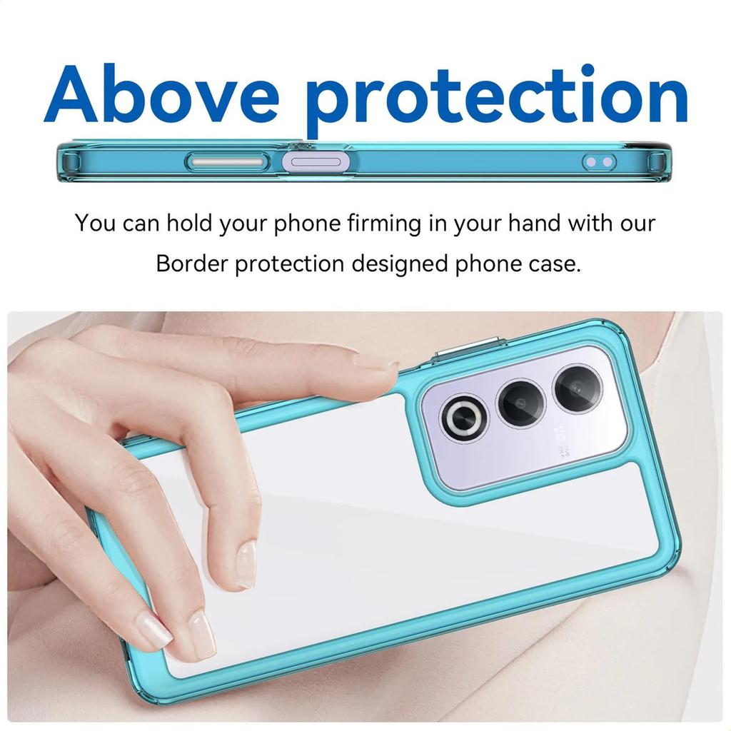 Phone Case For Oppo K12x 5g,Clear Transparent Phone Case Cover For Oppo K12x 5g