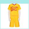Costume de Cosplay Dodgeball Fou Uniforme d'Équipe Flash Inspiré d'un Film Chaud