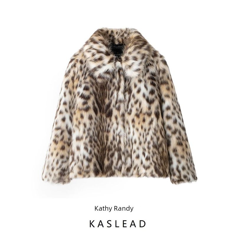 Kaslead New Arrival Women's Clothing Fashion Style Fashion All-Match Artificial Fur Effect Jacket Outwear 8490241
