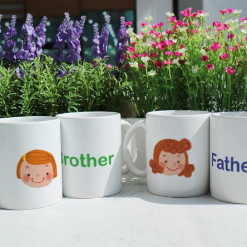 ad609-Design Mug 4p-Family Cup_English