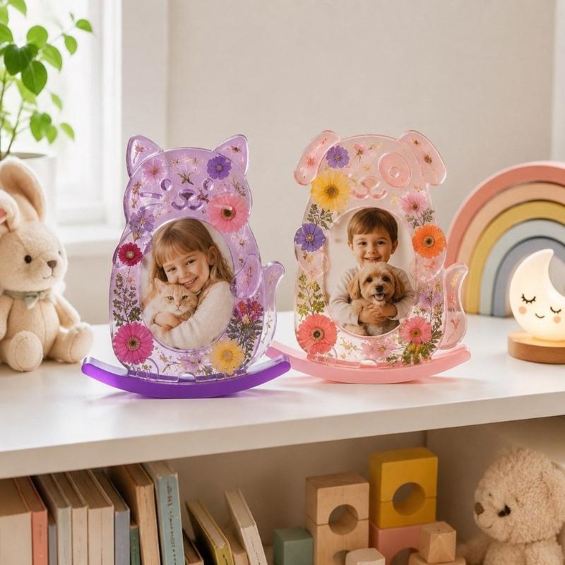 Animal Silicone Candle Molds Food Safe Silicone Temperature Resistant for Candle Picture Stand Home Decoration Resin Art