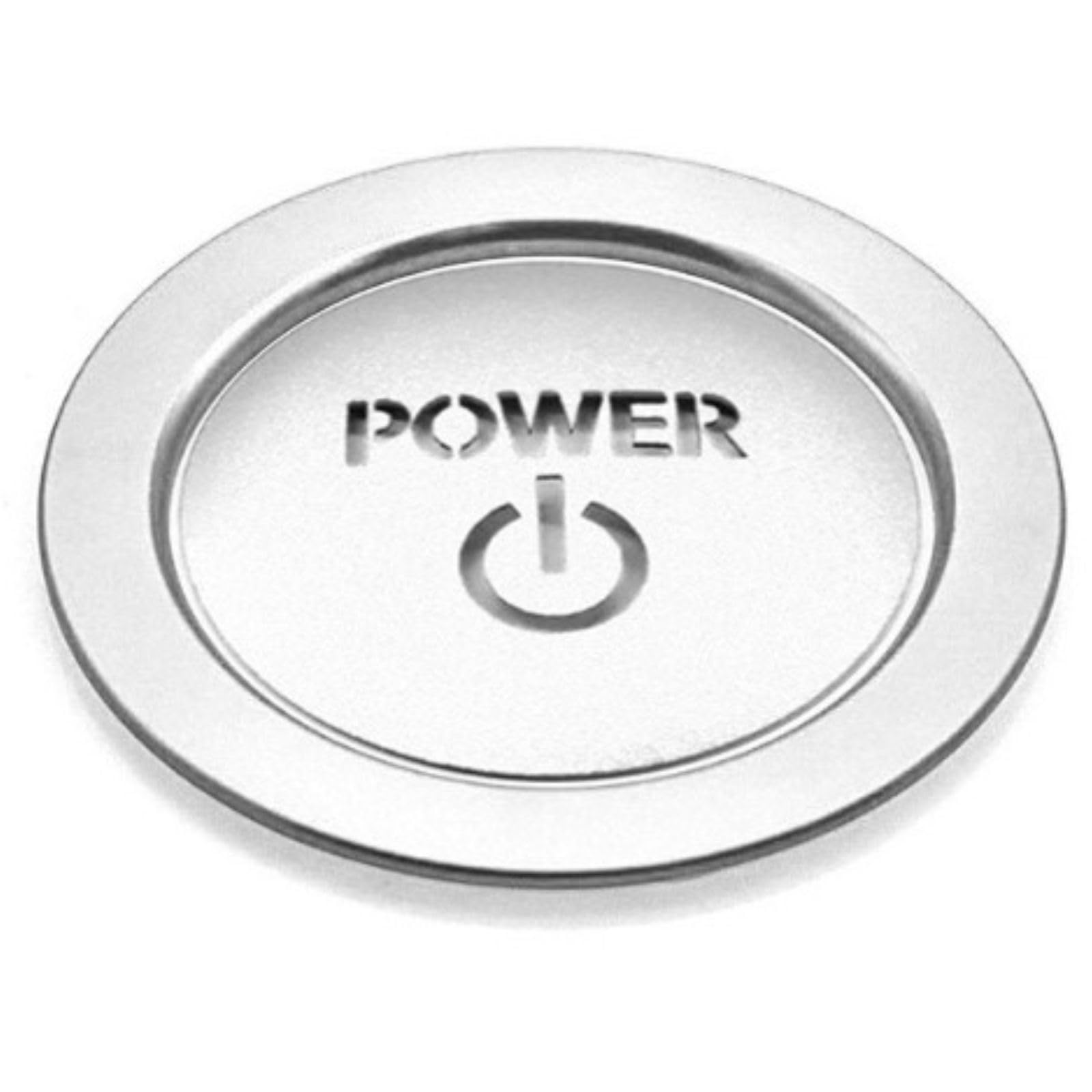 

Комплект накладок-колец на кнопку запуска двигателя CHASO для автомобиля Toyota POWER Кнопка питания серебряный