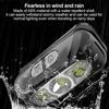 LED Sensor Headlamp New USB Rechargeable Strong Light Waving Induction Waterproof Fishing Headlamp Built-in Lithium Battery Head