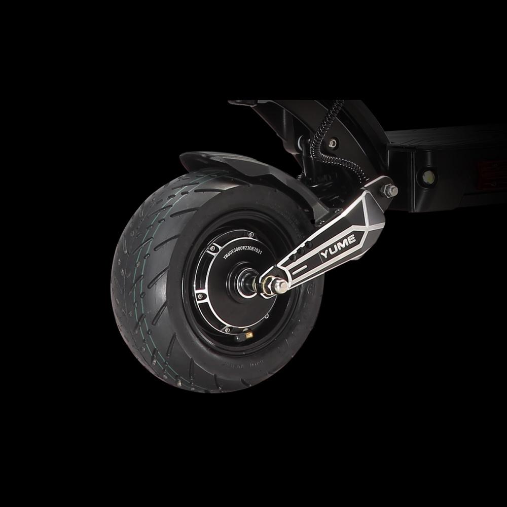 YUME Raptor 11'' Electric Scooter Peak 6000W Dual Motor 60V 27AH Max Speed 80km/h Max Range 90KM Electric Scooter