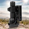 Flashlight Holster with Lever Side Lock System Flashlight Holder for Belt 360° Rotatable for 2.5cm-3cm Diameter Flashlight