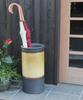 Shigaraki Ware Umbrella Stand Available In 3 Colors Lattice Pattern Ceramic Pottery Umbrella Stand Ceramic Stylish Fashionable Japanese Style Western