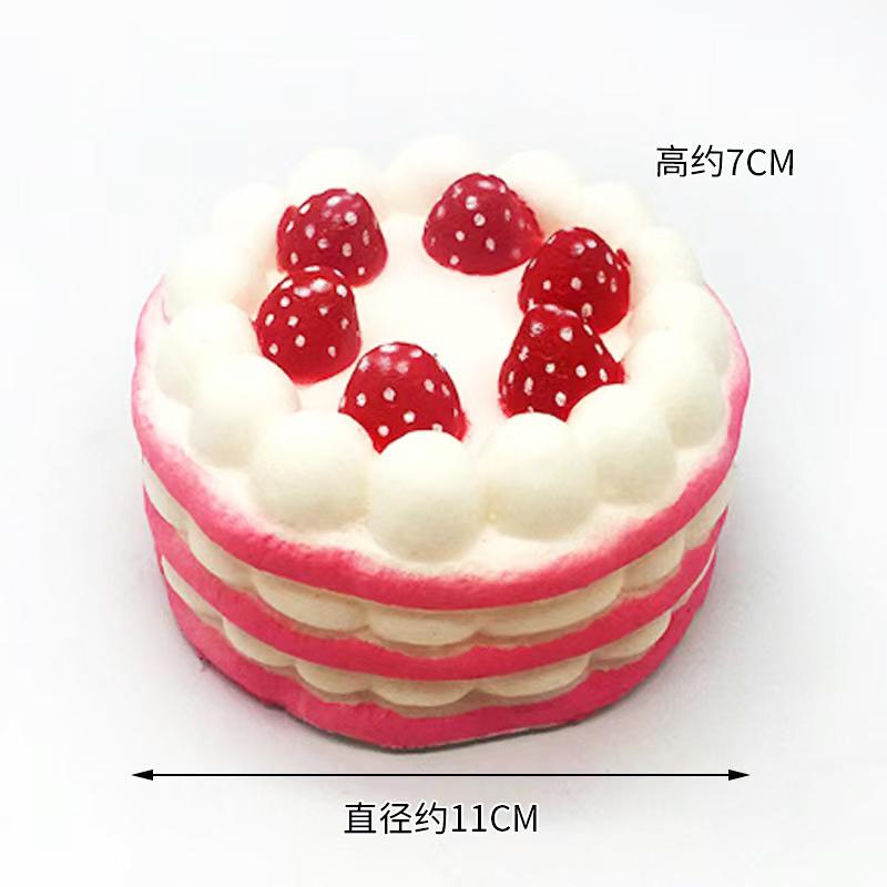 Non-Toxic Jumbo Squishy Kawaii Animal Unicorn Cake Deer Panda Squishies Slow Rising Stress Ball Fidget Toys Squeeze Food Toys For Kids