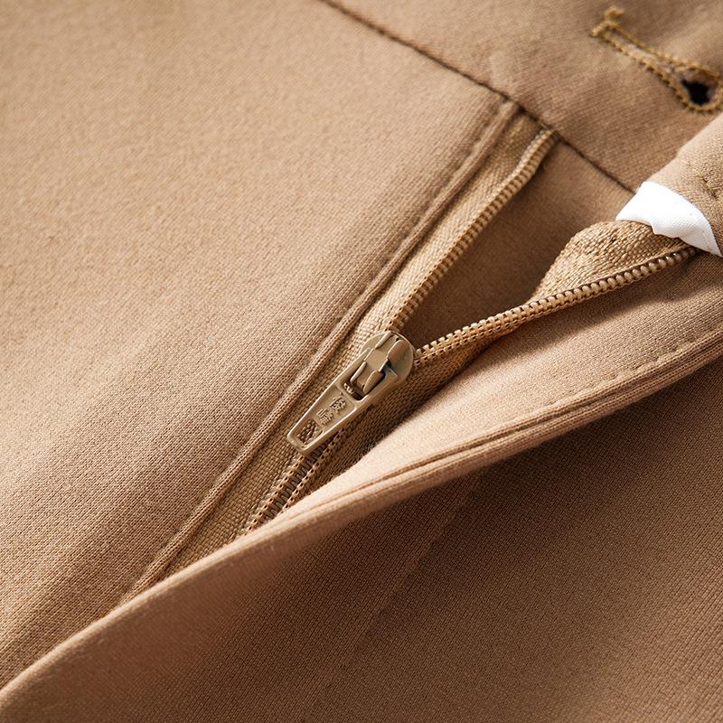 Women's Khaki Summer Suit Shorts, Thin Casual Loose Fit, Three-Point Design, Slimming Petite Hot Pants for 2025.