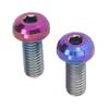 2Pcs   Bottle Cage Screws M5x12mm Water   Cycling for Fixing Gas Cylinder Seat   Alloy