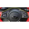 Carbon Fiber Steering Wheel Frame Cover Trim For - Kia Forte K3 1pcs