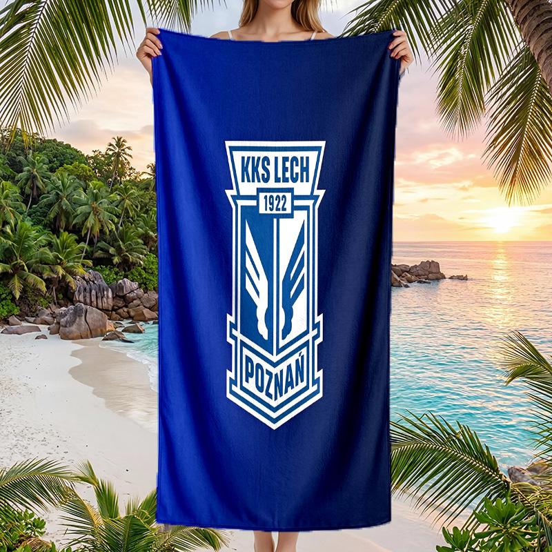 Lech Poznan Beach Towel Soft Microfiber Summer Towel Quick Dry Absorbent Towel for Beach Swimming Pool Travel