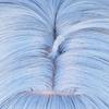 Blue Short Wig, Chignon Style, Heat-Resistant Wig, Cosplay Accessory, Wig Net Included, Perfect for Comic Market Events, Halloween, School Festivals,