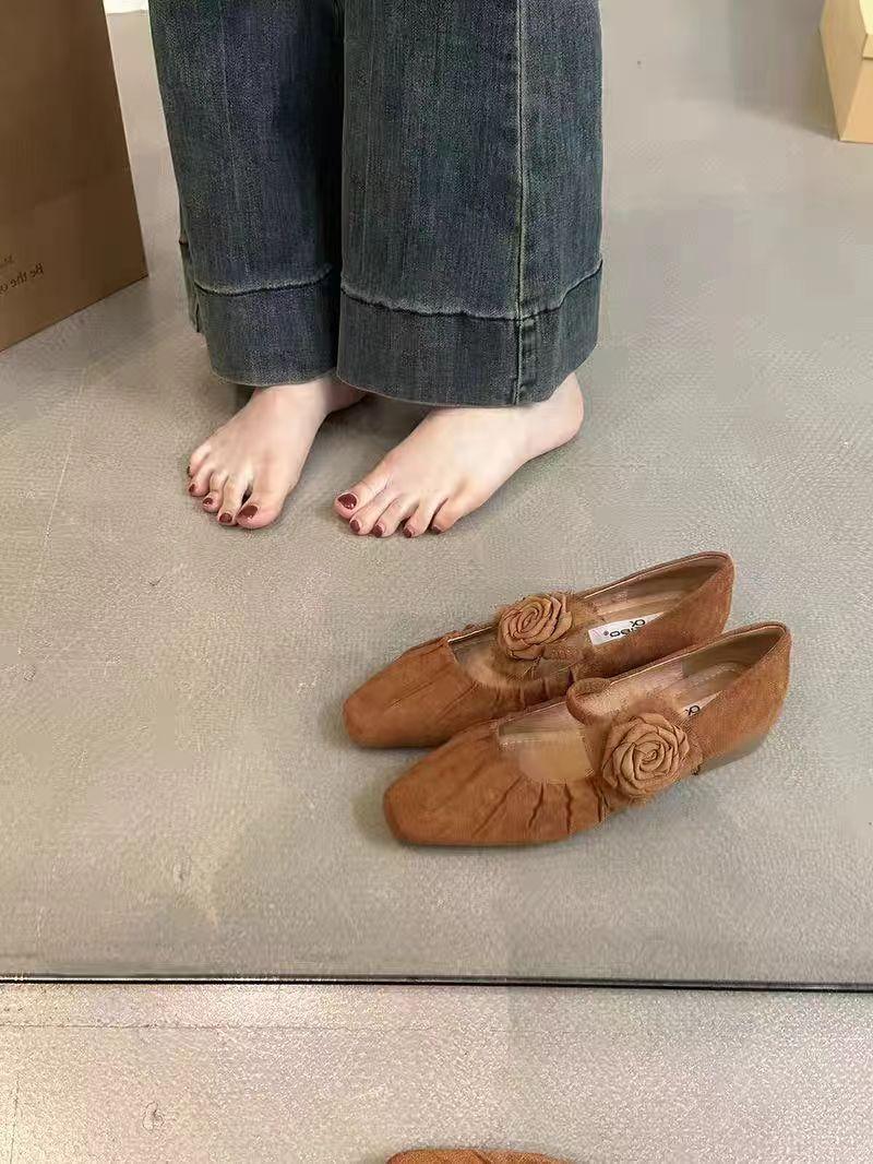 

Новые дизайнерские женские туфли на высоком каблуке, модные, легкие, с цветочным принтом, во французском стиле, туфли-лодочки Мэри Джейн 40 коричневый