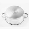 Casserole - Vier - CI22 - Acier inoxydable 18/10 - 22 cm - 3,4 litres