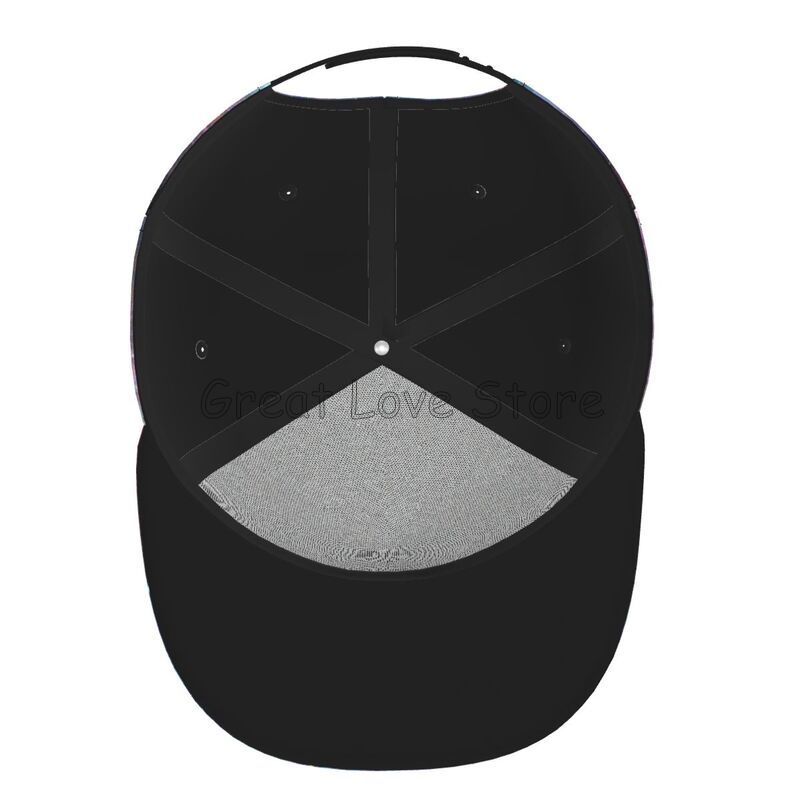 Beautiful Galaxy Space Baseball Cap Men Women Adjustable 3D Printed Snapback Flat Bill Hip Hop Hat