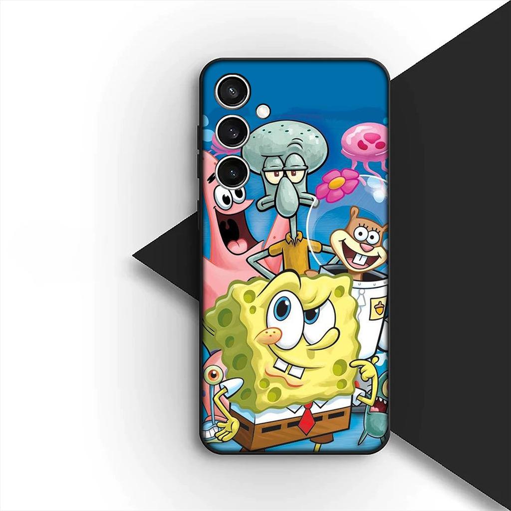 Cover for Samsung Galaxy S20 S22 S21 FE Ultra Plus A07 A17 A15 A16 A25 A57 A37 Phone Case S-SpongeBobs-Cute S-SquarePants-Poster
