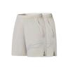 Li Ning Running Series Solid Color Dry Cool Sports Shorts Men Shorts Pearl-White AKSS513-1