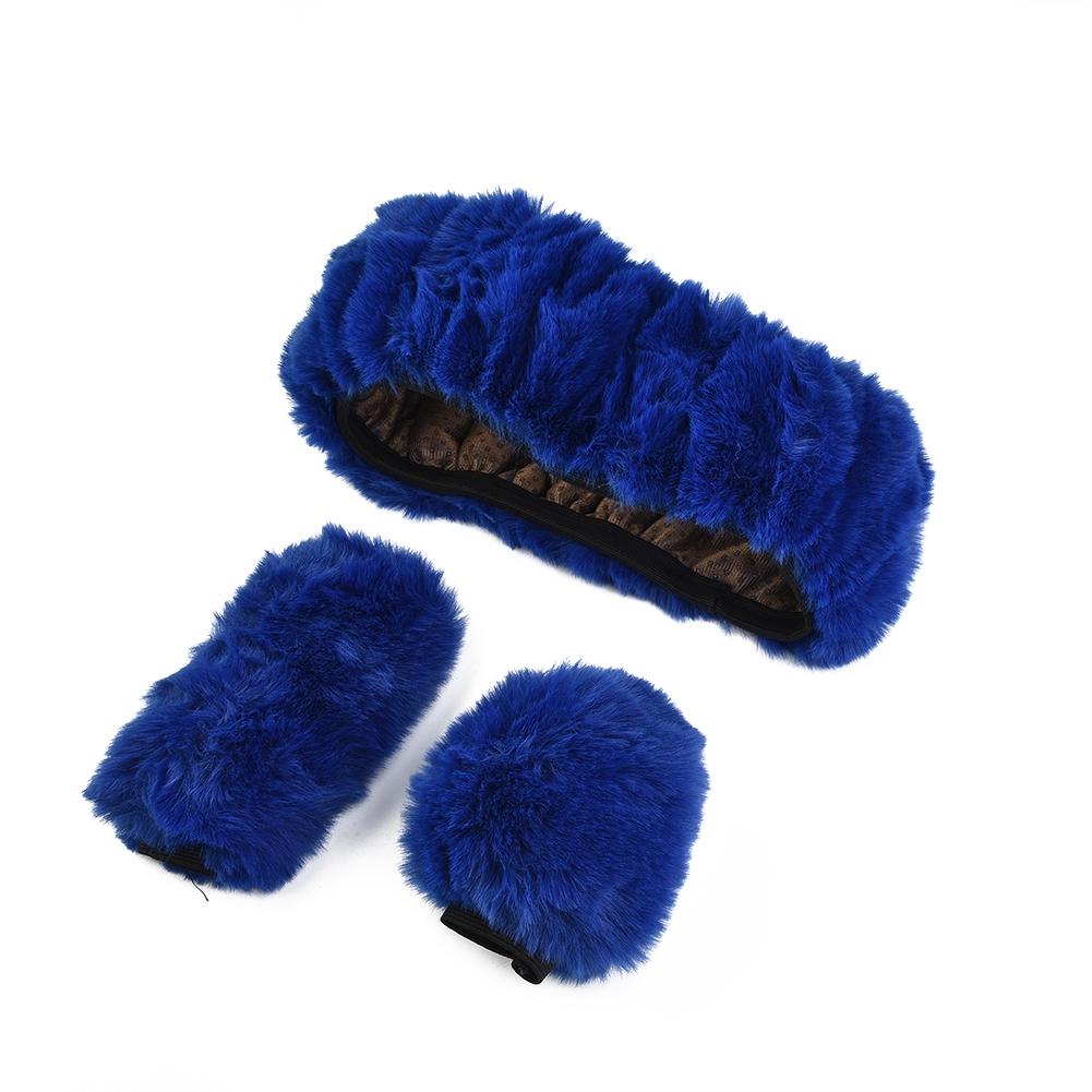 Steering Wheel Cover Car Decor Handbrake Cover Shift Gear Cover