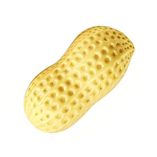 1/2/3 Peças Brinquedo Falso de Amendoim para Alívio do Estresse, Brinquedo de Aperto de Amendoim Gigante de Subida Lenta, Bola Anti-Estresse de Relaxamento Fidget Toy para Crianças Adultos