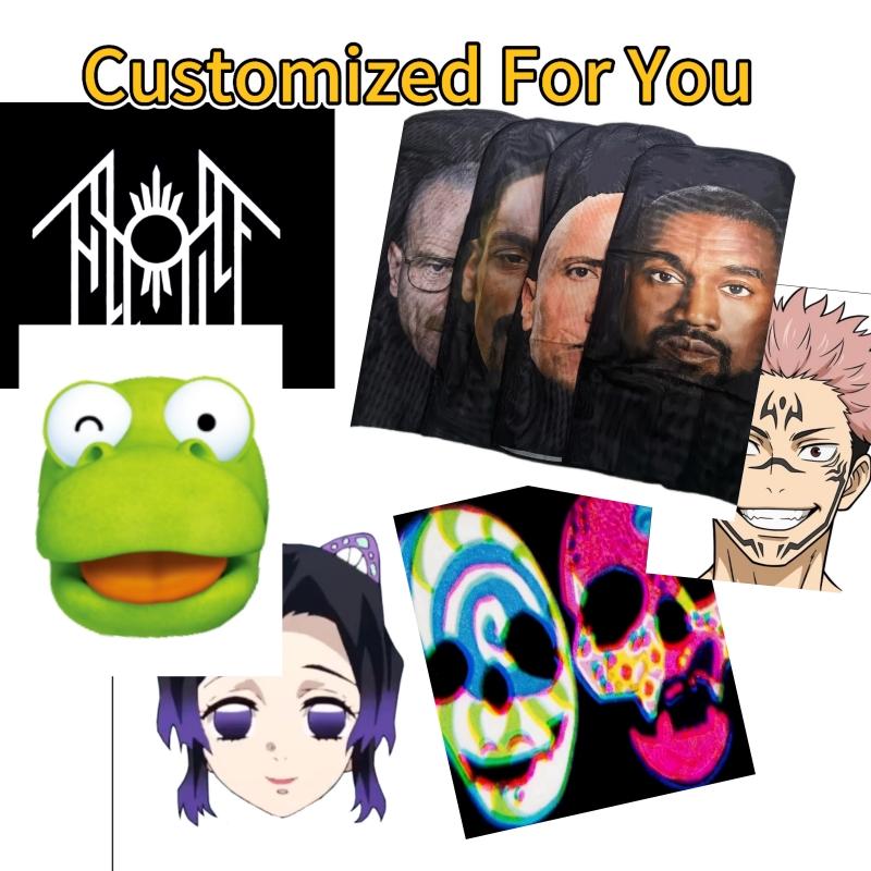 Custom Print Breathable Mesh Balaclava Mask Halloween Cosplay Props Full Face Mask For Men Women Party Supplies Gifts 3