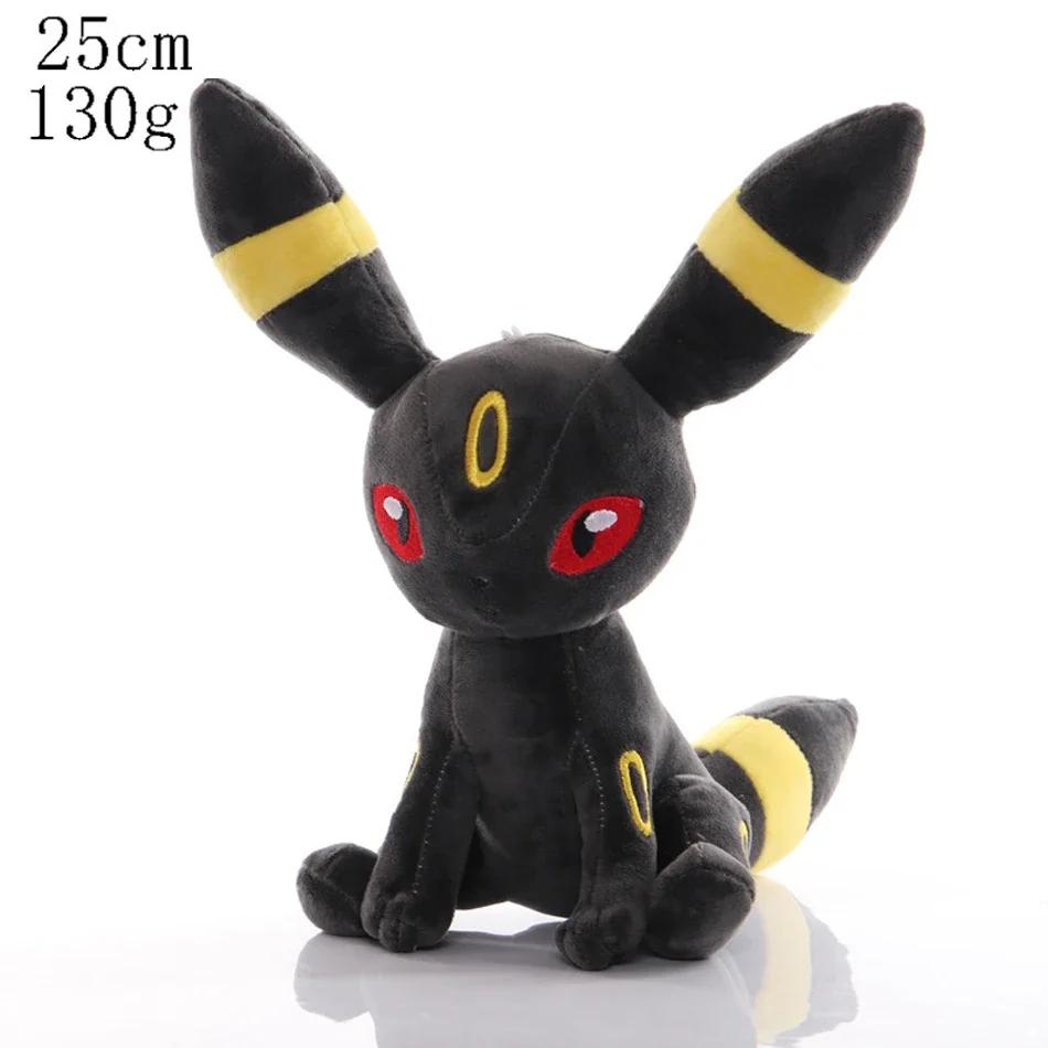 * Mimikyu Eevee Plush Toys Kawaii Anime Umbreon Vaporeon Flareon Sylveon Elf Plush Doll Birthday Gift For Kids 20cm