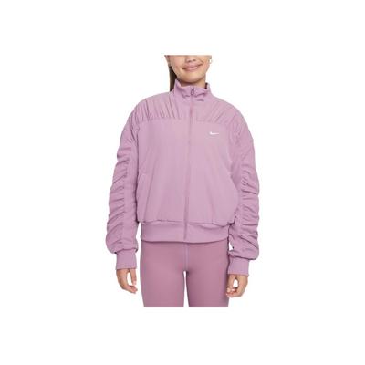 Dri-Fit Trainings-Reißverschluss-Modejacke Kinderjacken Lila FZ5619-523