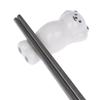 Ceramic Cute Creative Polar Bear Dinnerware Stand Tableware Rack Chopsticks Holder Chopstick Rest