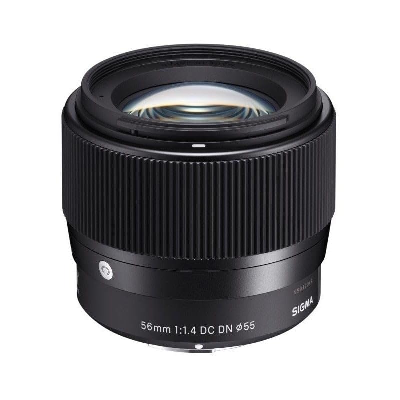 Sigma 56mm DC DN Lens for Canon Single Focus Telephoto Mirrorless Contemporary Style F1.4 EF-M Mount, APS-C Cameras,