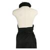 Seven Esthe Frill Apron, Black, Uniform, Salon Apron, Nail Apron, Work Apron, Professional Apron, Staff Apron, Cafe Apron, Solid Color Apron, Workwear